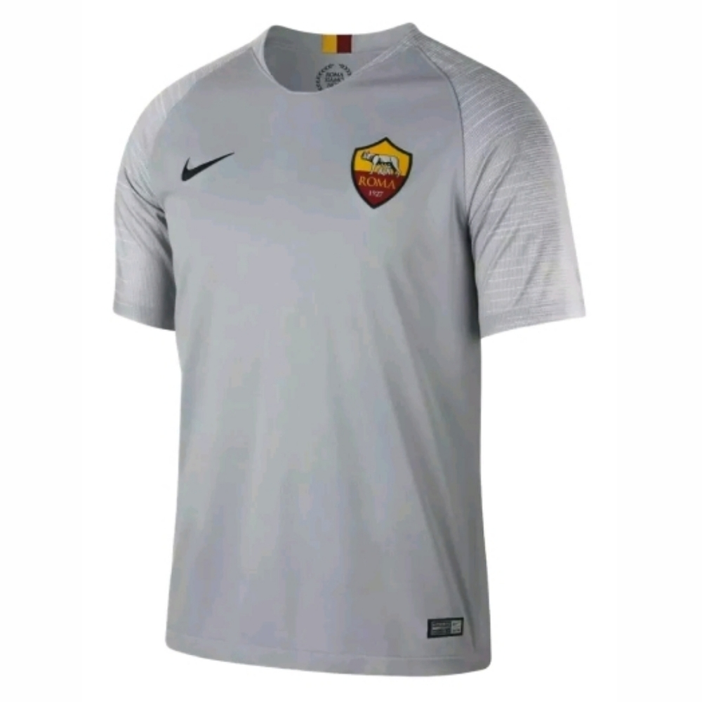 Nike Mens Size XL Gray Roma Siamo Noi Away Jersey